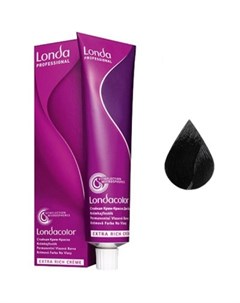 Londacolor 2 0 Стойкая крем краска для волос черный 60 мл Londa professional