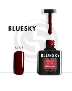Luxury Silver Гель лак LV136 10мл Bluesky