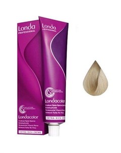 Londacolor 10 38 Стойкая крем краска для волос яркий блонд золотисто жемчужный 60 мл Londa professional