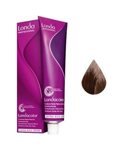Londacolor 5 4 Стойкая крем краска для волос светлый шатен медный 60 мл Londa professional