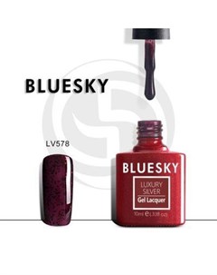Luxury Silver Гель лак LV578 10мл Bluesky
