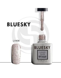Luxury Silver Гель лак LV406 10мл Bluesky