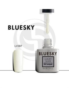 Luxury Silver Гель лак LV387 10мл Bluesky