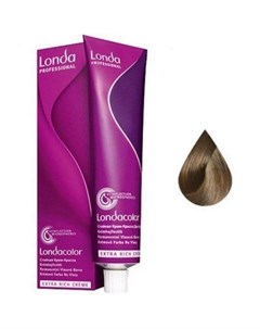 Londacolor 8 1 Стойкая крем краска для волос светлый блонд пепельный 60 мл Londa professional