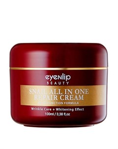 Крем для лица с муцином улитки Snail All In One Repair Cream 100 ml Eyenlip