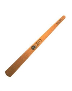 Пилка на деревянной основе зауженная коричневая в упаковке 150 220 Yoko
