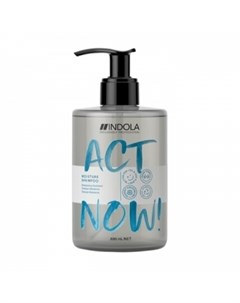 Professional Act Now Moisture Shampoo Увлажняющий шампунь для волос 300 мл Indola