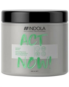 Professional Act Now Repair Mask Маска для восстановления волос 650 мл Indola