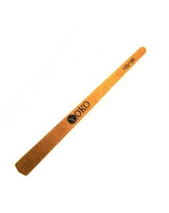 Пилка на деревянной основе коричневая в упаковке 100 180 Yoko