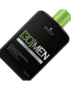 Шампунь 3D MEN для глубокого очищения волос deep cleansing 250 мл Schwarzkopf professional