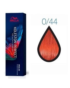 Wella KOLESTON PERFECT 0 44 красный интенсивный 60мл Стойкая крем краска Wella professionals