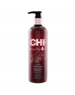 Rose Hip Oil Shampoo Шампунь с маслом розы для окрашенных волос 340 мл Chi