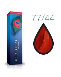 Wella KOLESTON PERFECT 77 44 вулканический красный 60мл Стойкая крем краска Wella professionals
