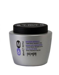 ECHOS Line Classic M6 Anti yellow mask Маска для волос анти желтизна 500 мл Echosline