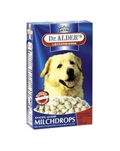 Лакомство для собак MilhDrops Молочные 250г Dr. alder's