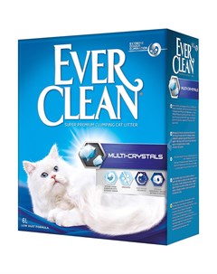 Наполнитель для кошачьего туалета Multi Crystals комкующийся без ароматиз 6л Ever clean