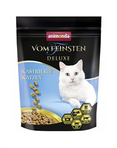 Корм для кошек Vom Feinsten Deluxe Castrated для кастрированных сух 250г Animonda