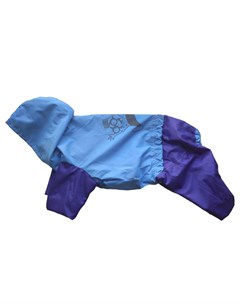 Комбинезон плащ для собак двухцветный унисекс размер XL 32см Дог мастер