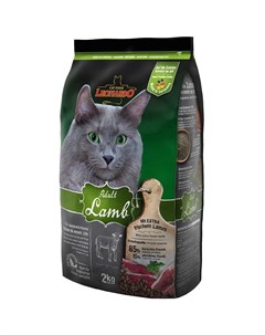 Корм для кошек для склонных к аллергии ягненок с рисом сух 2кг Leonardo