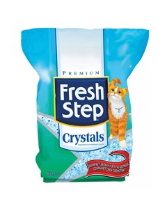 Наполнитель для кошачьего туалета силикагелевый впитывающий 1 81кг Fresh step