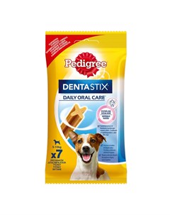 Лакомство для собак Denta Stix Пластинки для снятия зубного камня у мелких собак 110г Pedigree