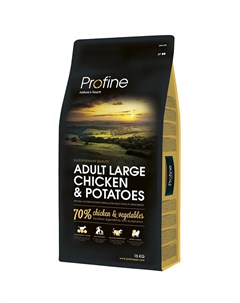 Корм для собак для крупных пород курица картофель сух 15кг Profine