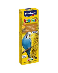 Лакомство для птиц Крекеры для молодых попугаев яичные 2шт уп Витакрафт