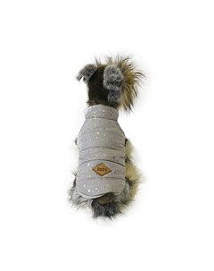 Куртка для собак серая размер M Ломинар