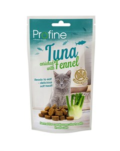 Лакомство для кошек беззерновое с тунцом и фенхелем 50г Profine