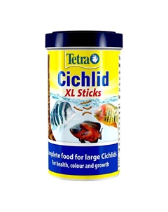 Корм для рыб Cichlid XL Sticks для всех видов цихлид, палочки 1000мл Tetra