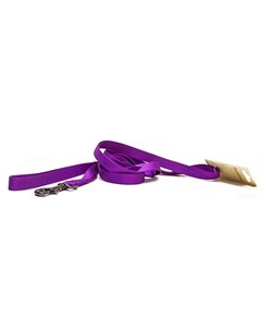 Поводок для собак 10x1200мм нейлон Фиолетовый Great&small