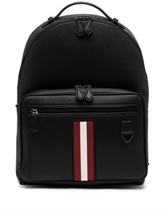Рюкзак с контрастными полосками и логотипом Bally
