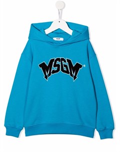 Худи с логотипом Msgm kids