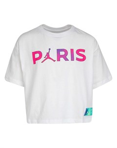 Подростковая футболка Paris Saint Germain Boxy Tee Jordan