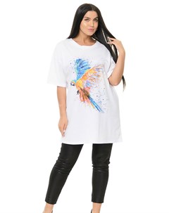 Жен футболка Оверсайз Белый р 44 54 Lika dress