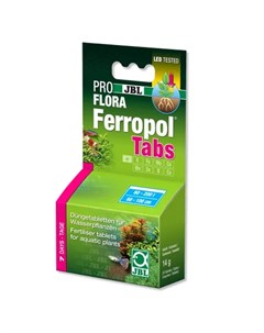 PROFLORA Ferropol Tabs Удобрение для растений в пресноводных аквариумах 30 таблеток Jbl