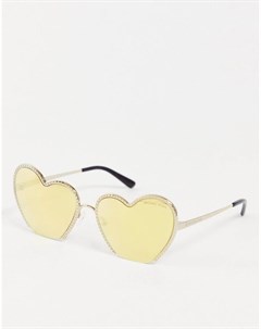 Солнцезащитные очки с линзами в форме сердечек Michael kors