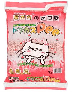 Наполнитель комкующийся Premium Pet Japan на основе тофу и натурального персика для туалета кошек 7  Japan premium pet