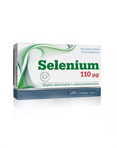 Биологически активная добавка Selenium 110 µg 180 мг 120 Витамины и Минералы Olimp labs