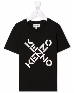 Футболка с логотипом Kenzo kids