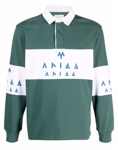 Рубашка поло в полоску с логотипом Aries