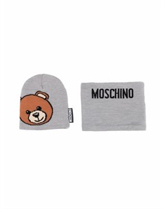 Комплект Teddy Bear из шапки и шарфа Moschino kids