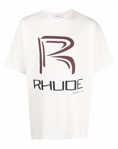 Футболка с логотипом Rhude