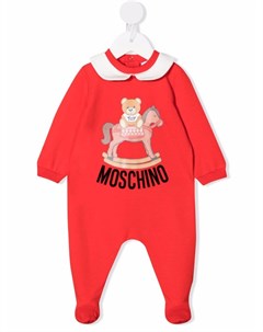 Комбинезон для новорожденного с принтом Teddy Bear Moschino kids