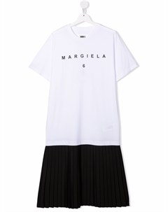 Платье футболка с логотипом Mm6 maison margiela kids