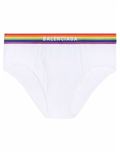 Трусы брифы Pride с вышитым логотипом Balenciaga