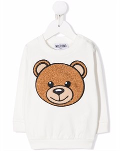 Толстовка с вышивкой Teddy Bear Moschino kids