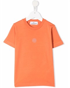 Футболка с графичным принтом Stone island junior