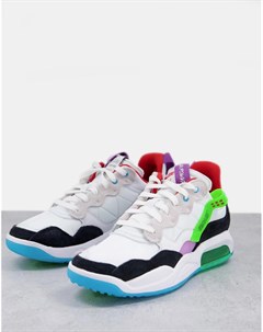 Бело серые кроссовки Nike MA2 Jordan