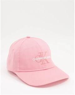Розовая кепка с логотипом CK Calvin klein jeans
